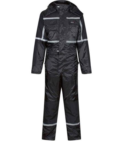 Regatta Pro Waterproof Insulated Coverall - BLK - XXL